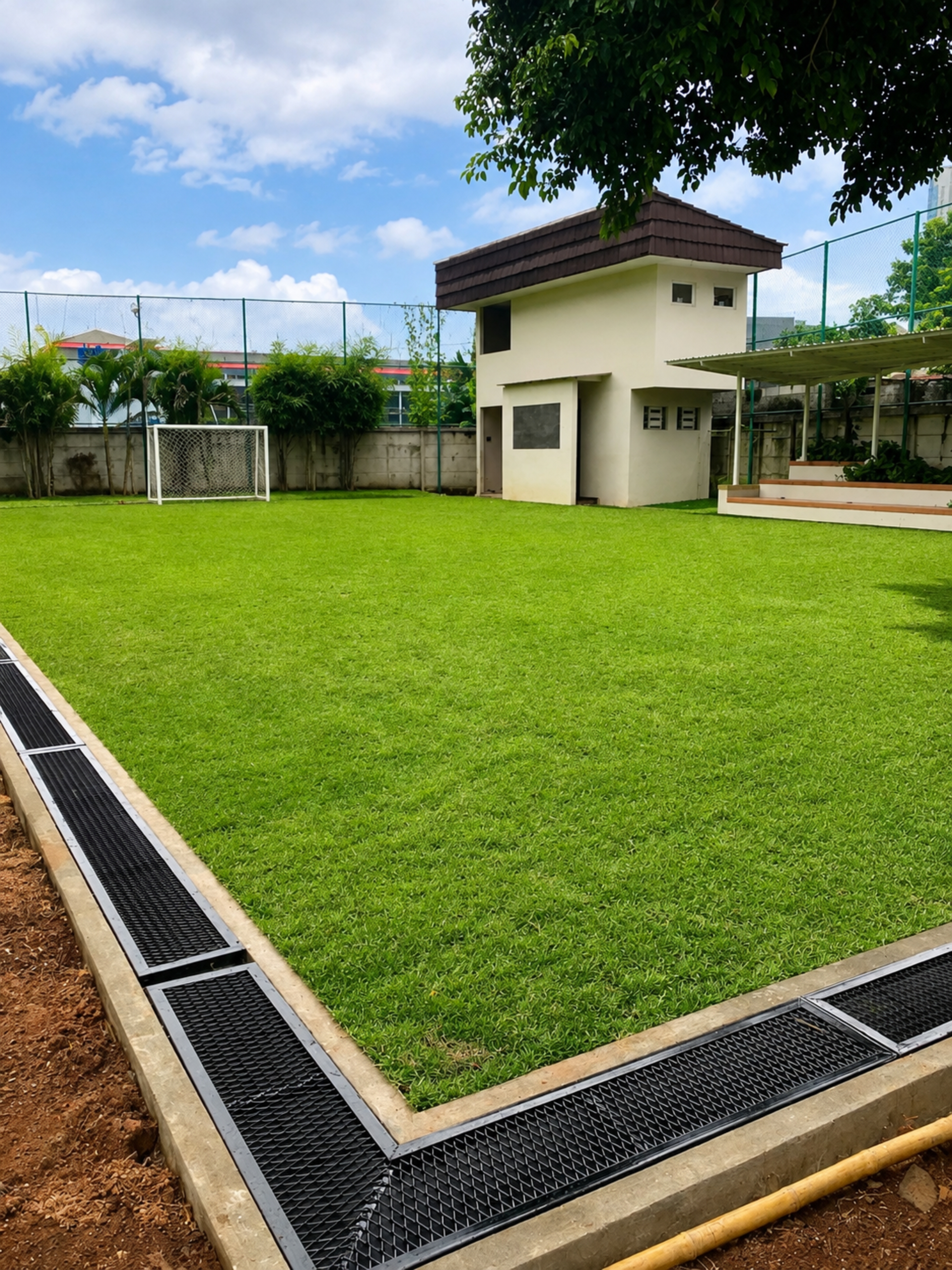 LAPANGAN SEPAK BOLA SEKOLAH